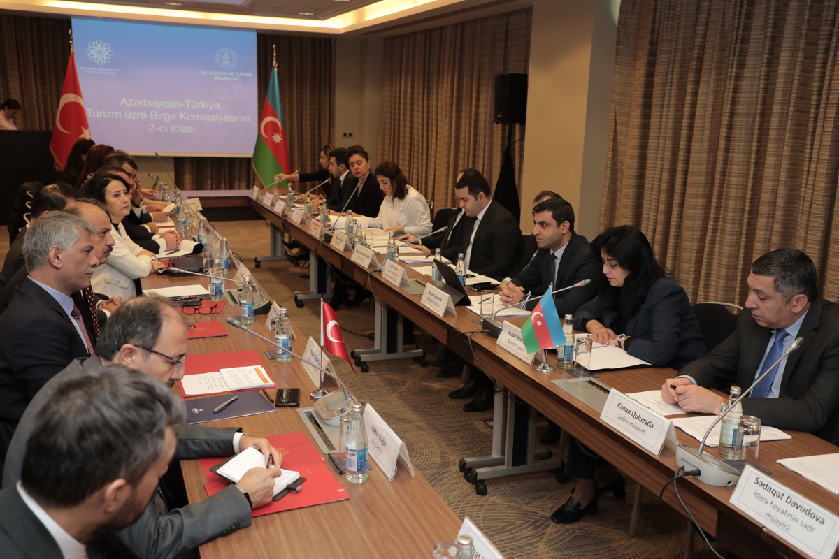 Azərbaycan-Türkiyə Turizm üzrə Birgə Komissiyasının 2-ci iclası keçirilib